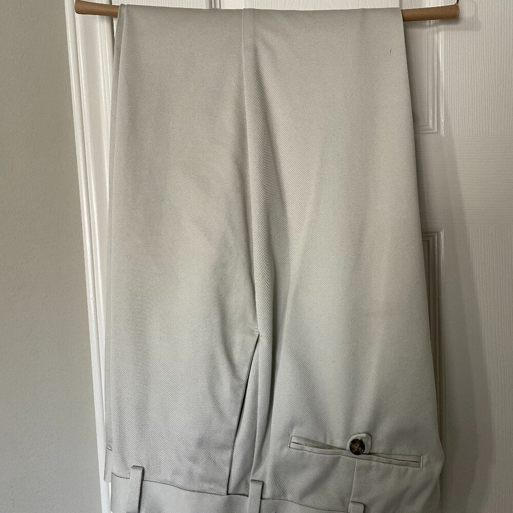 Roundtree & Yorke, TravelSmart Mens Pants, Light Tan, 36 x 34